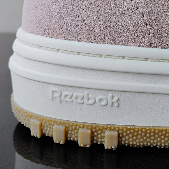 Reebok Women's Club C Geo Mid Lightweight Platform Sneaker in Lovely Light Pink - Picture 6 of 15